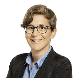 Esther Kraft Cheffe de la division Données, démographie et qualité